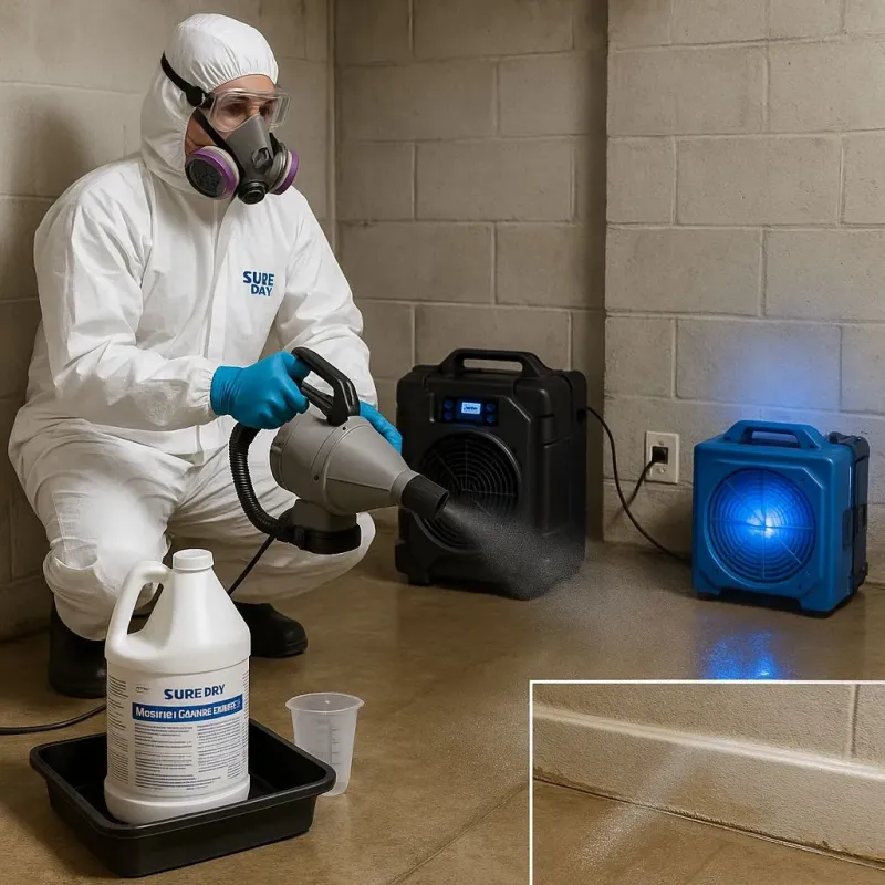 Sanitization and Odor Removal process in Boswell, PA